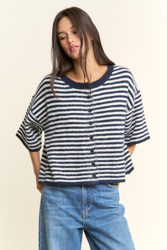 Striped Lou Cardigan
