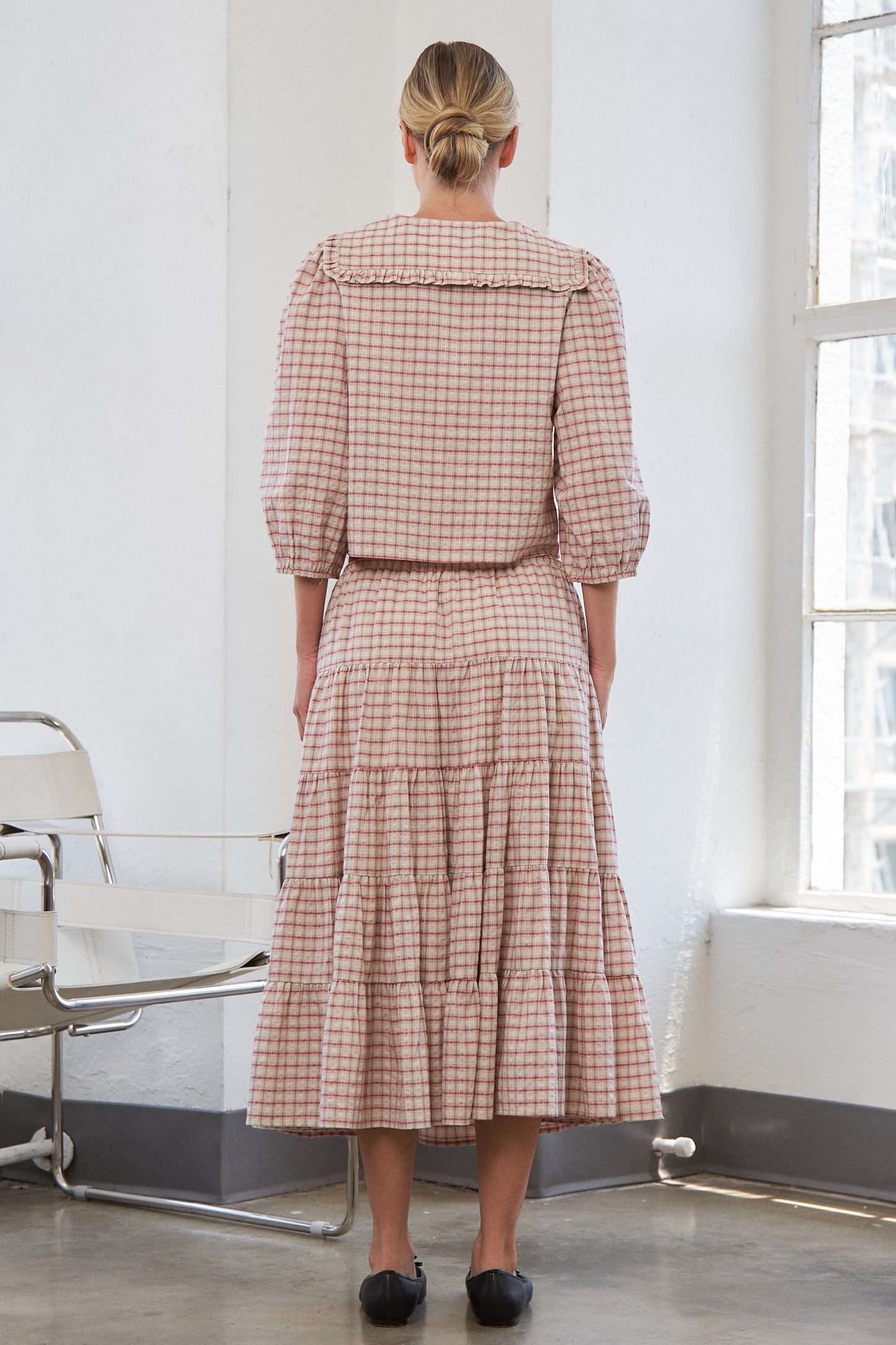 Mabel Gingham Top