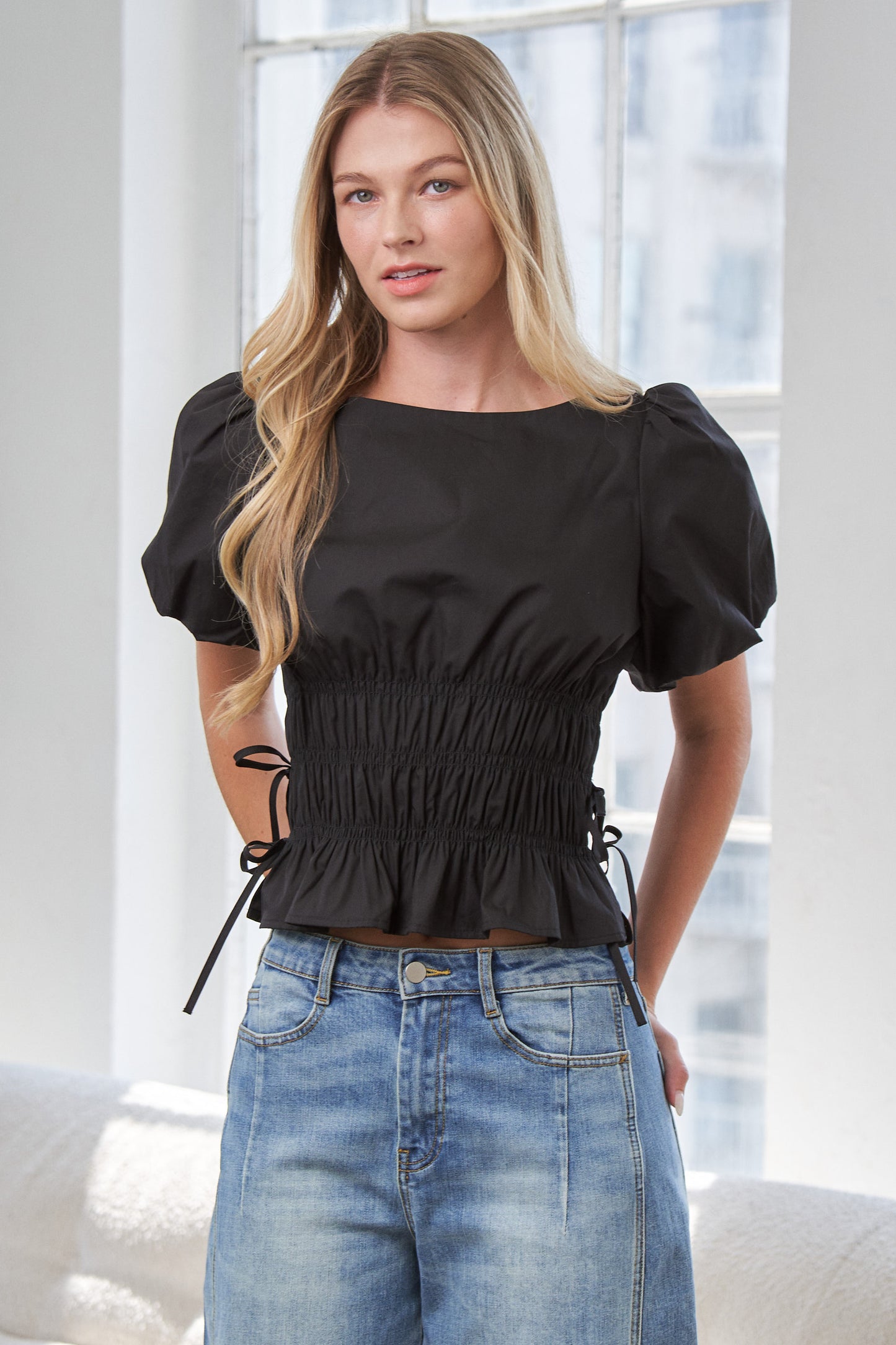 Esme Smocked Top