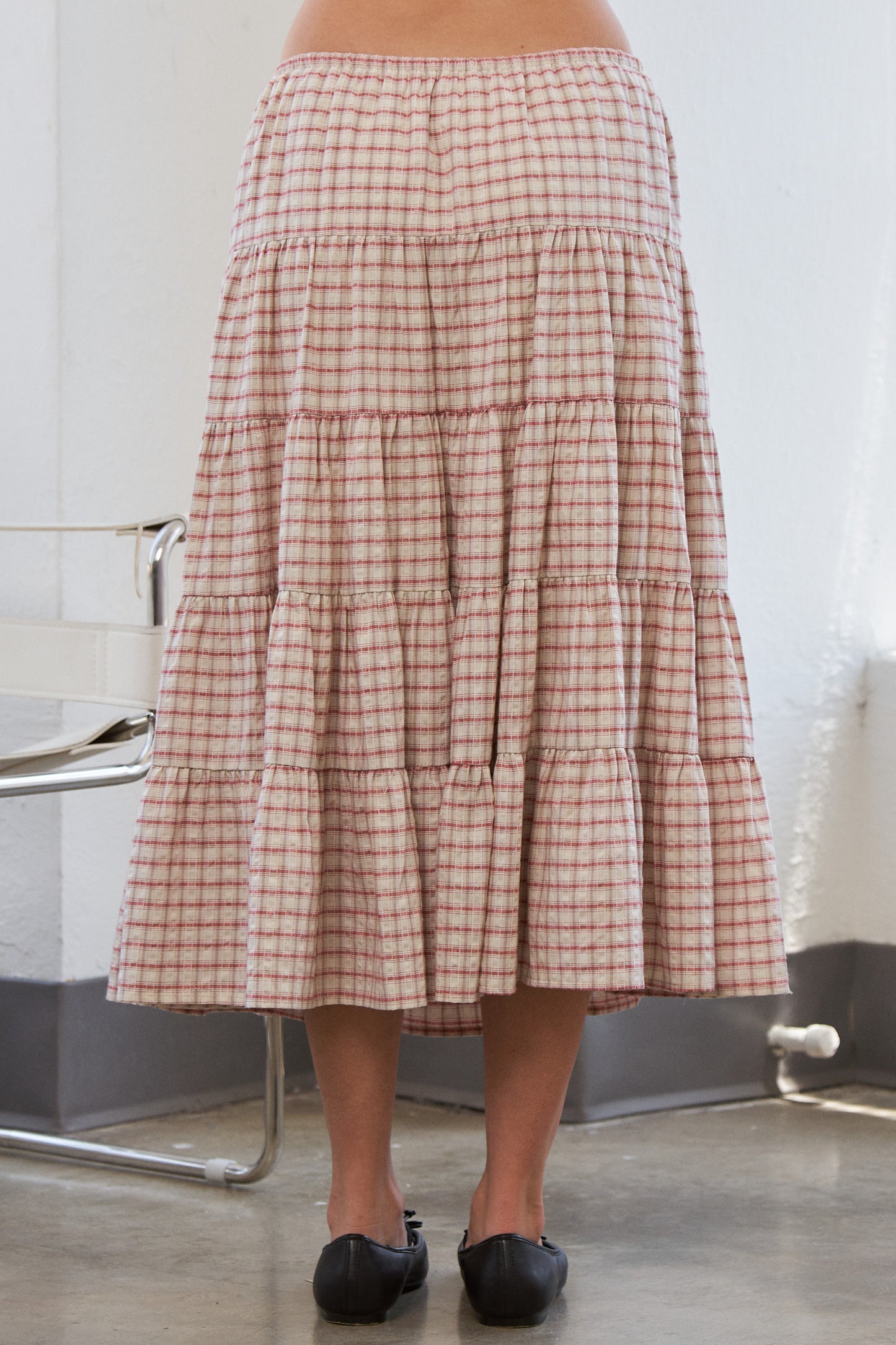 Mabel Gingham Skirt