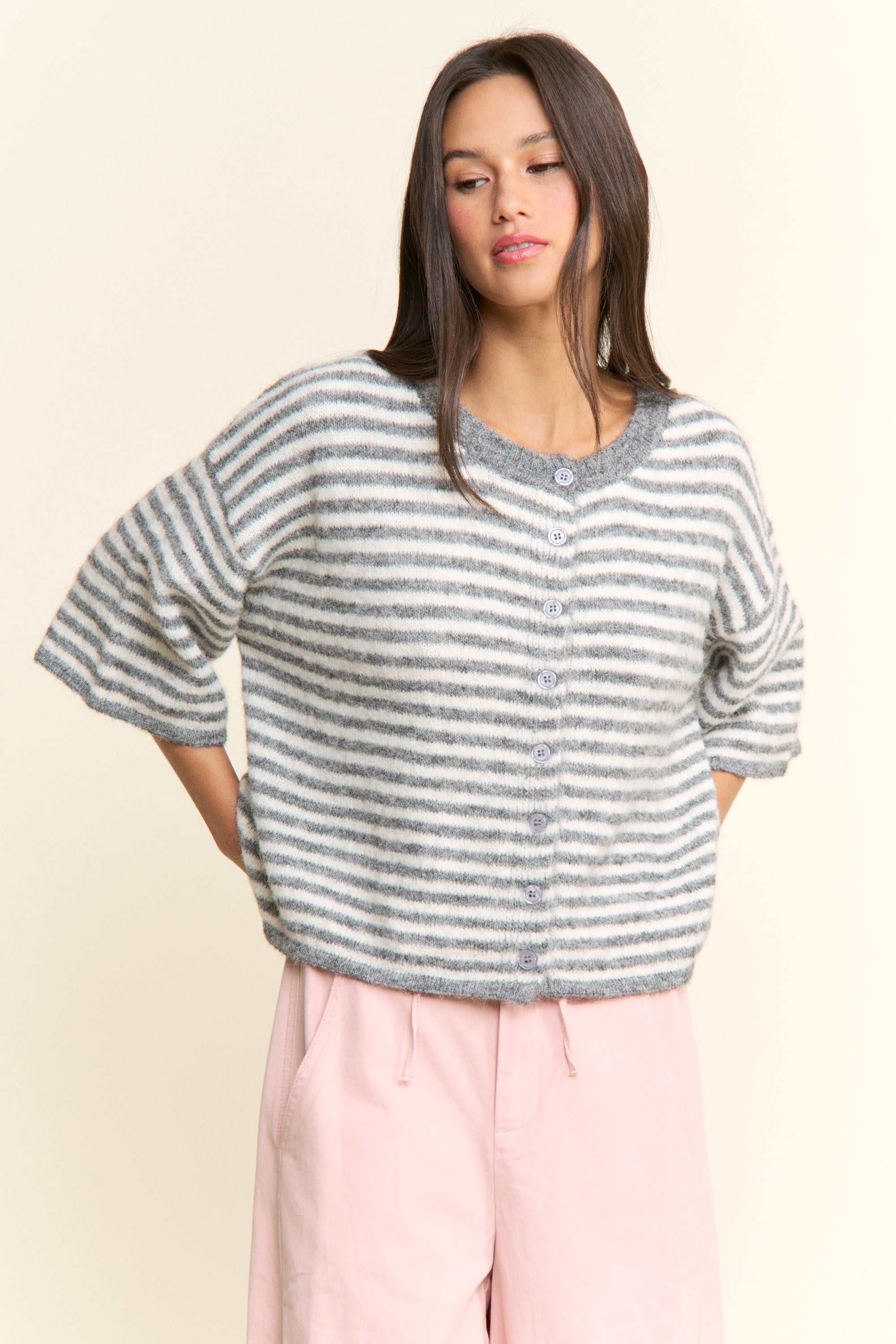 Striped Lou Cardigan