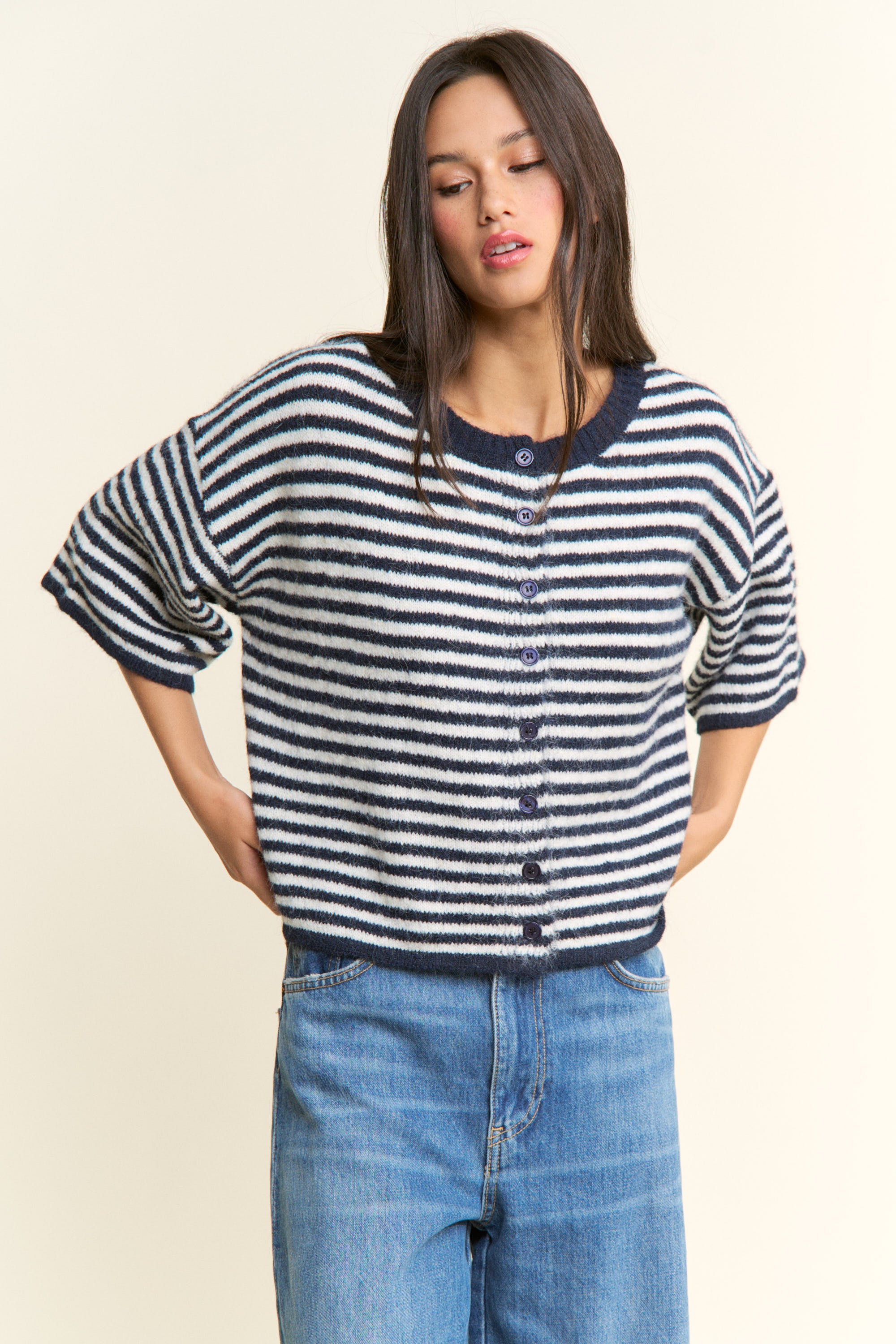 Striped Lou Cardigan