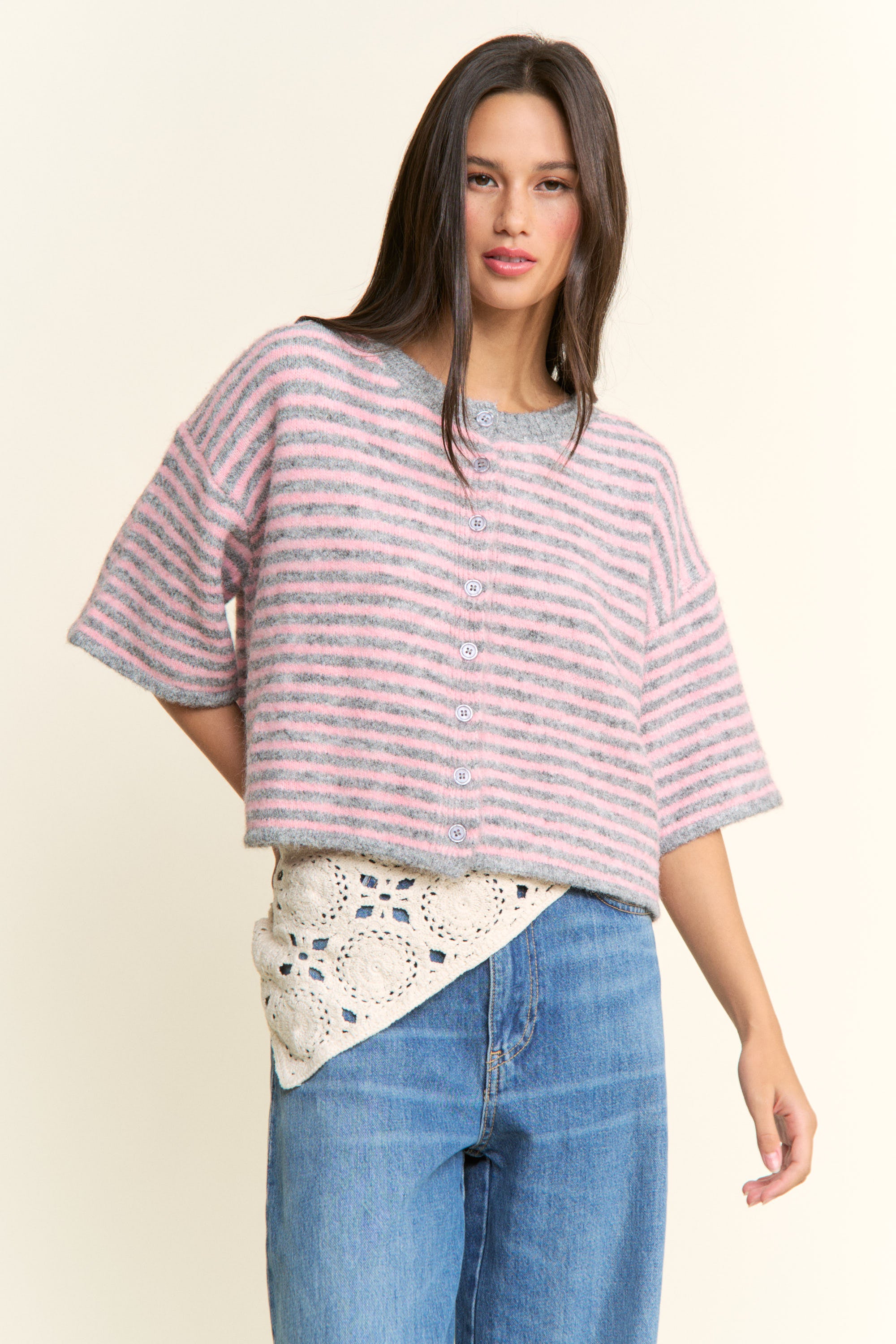 Striped Lou Cardigan