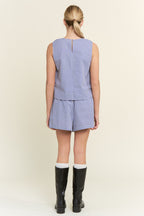 Donnie Gingham Shorts