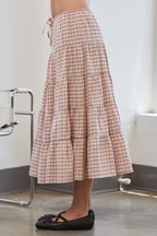 Mabel Gingham Skirt