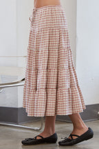Mabel Gingham Skirt