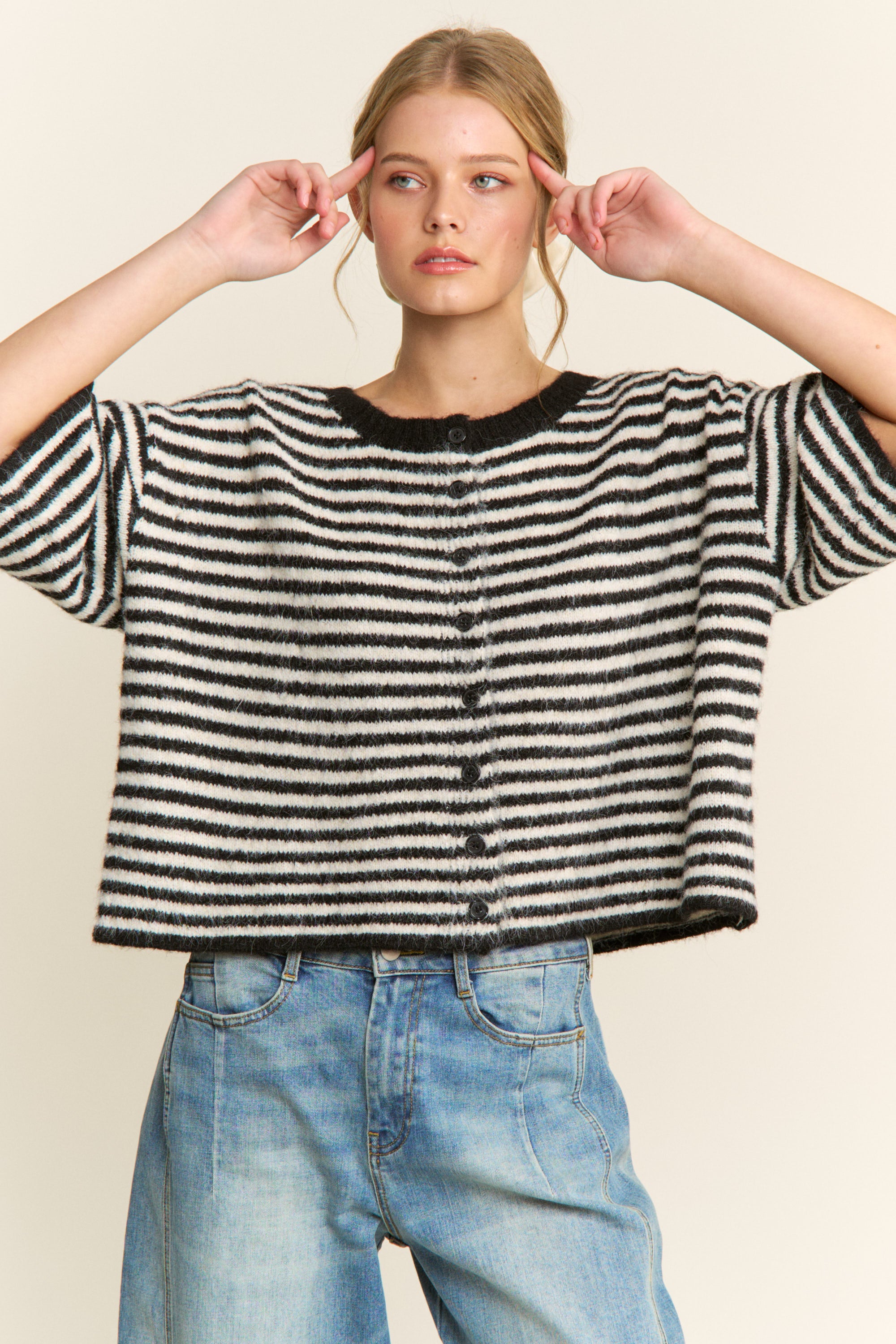 Striped Lou Cardigan