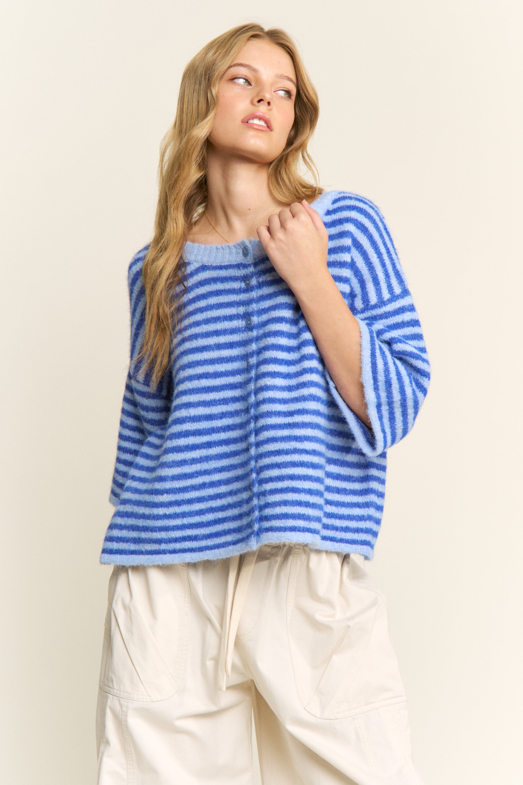 Striped Lou Cardigan