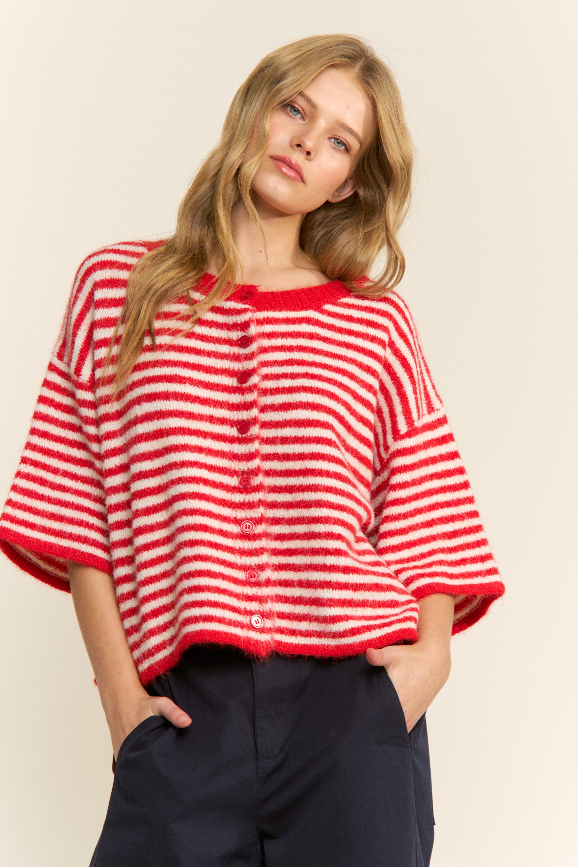 Striped Lou Cardigan
