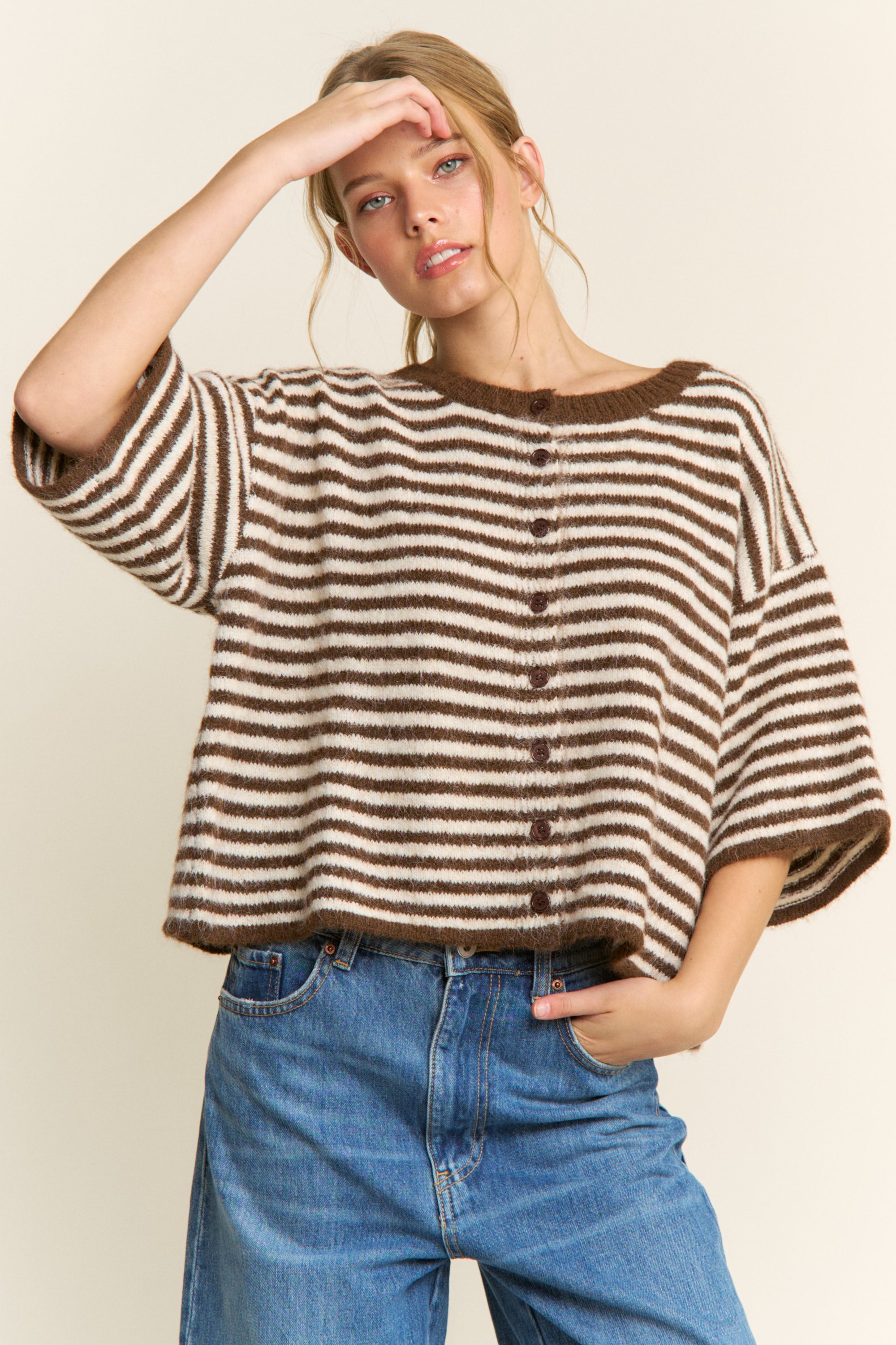Striped Lou Cardigan